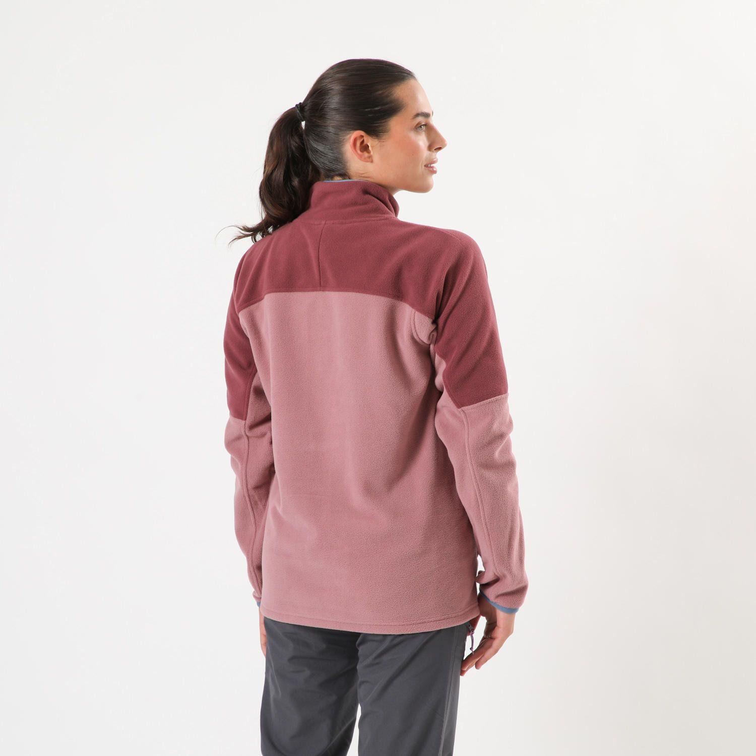 Polar Andesgear Mujer New Maihue Fullzip Rosa Rosado-1