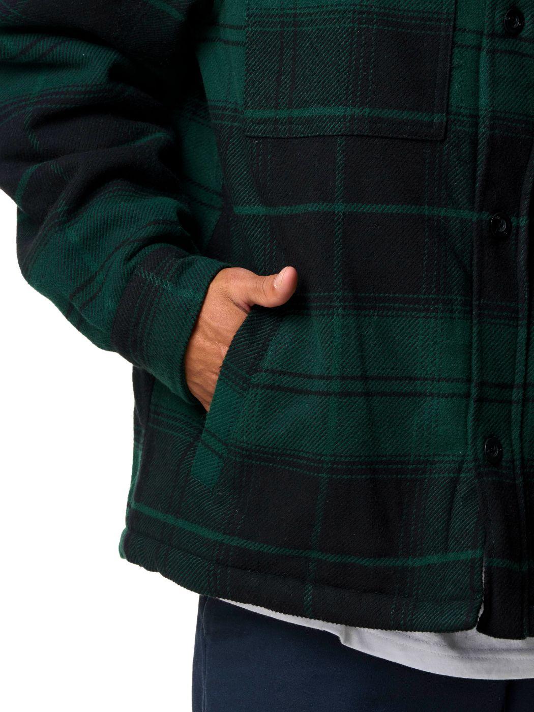 Chaqueta Stoked Hombre Barrel Verde-4