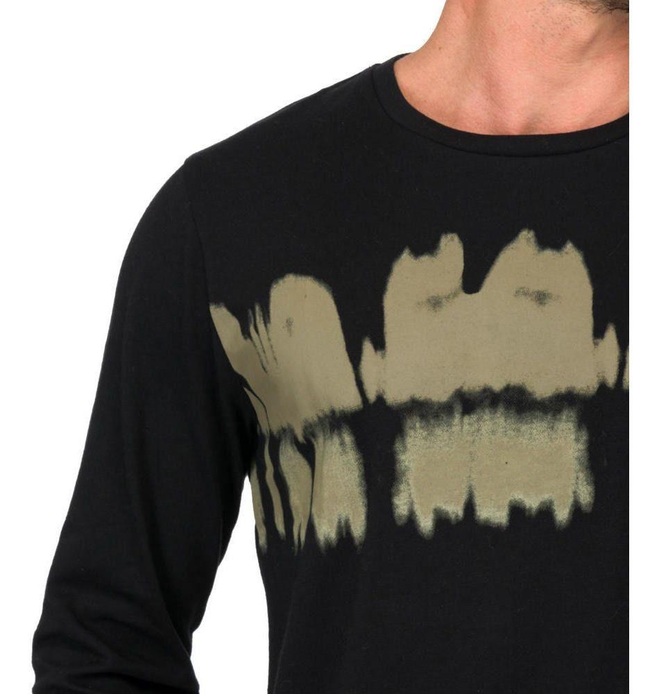 Polera Kivül Hombre Reciclada Brus Ml Negro-4