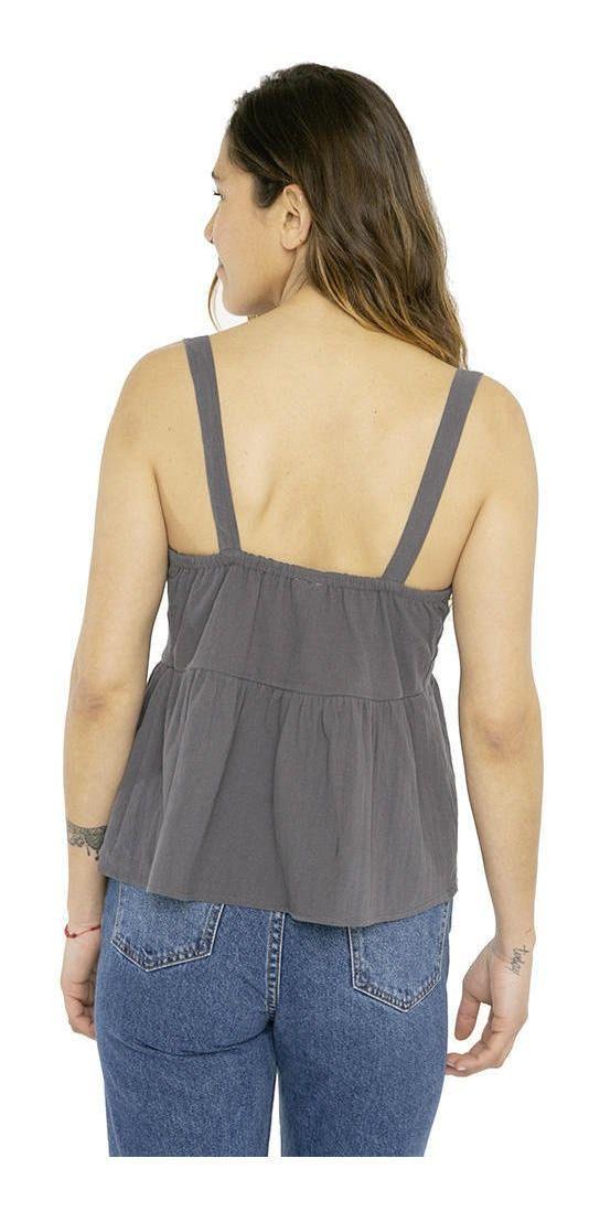 Polera Kivül Mujer Lark Oscuro Gris Oscuro-2