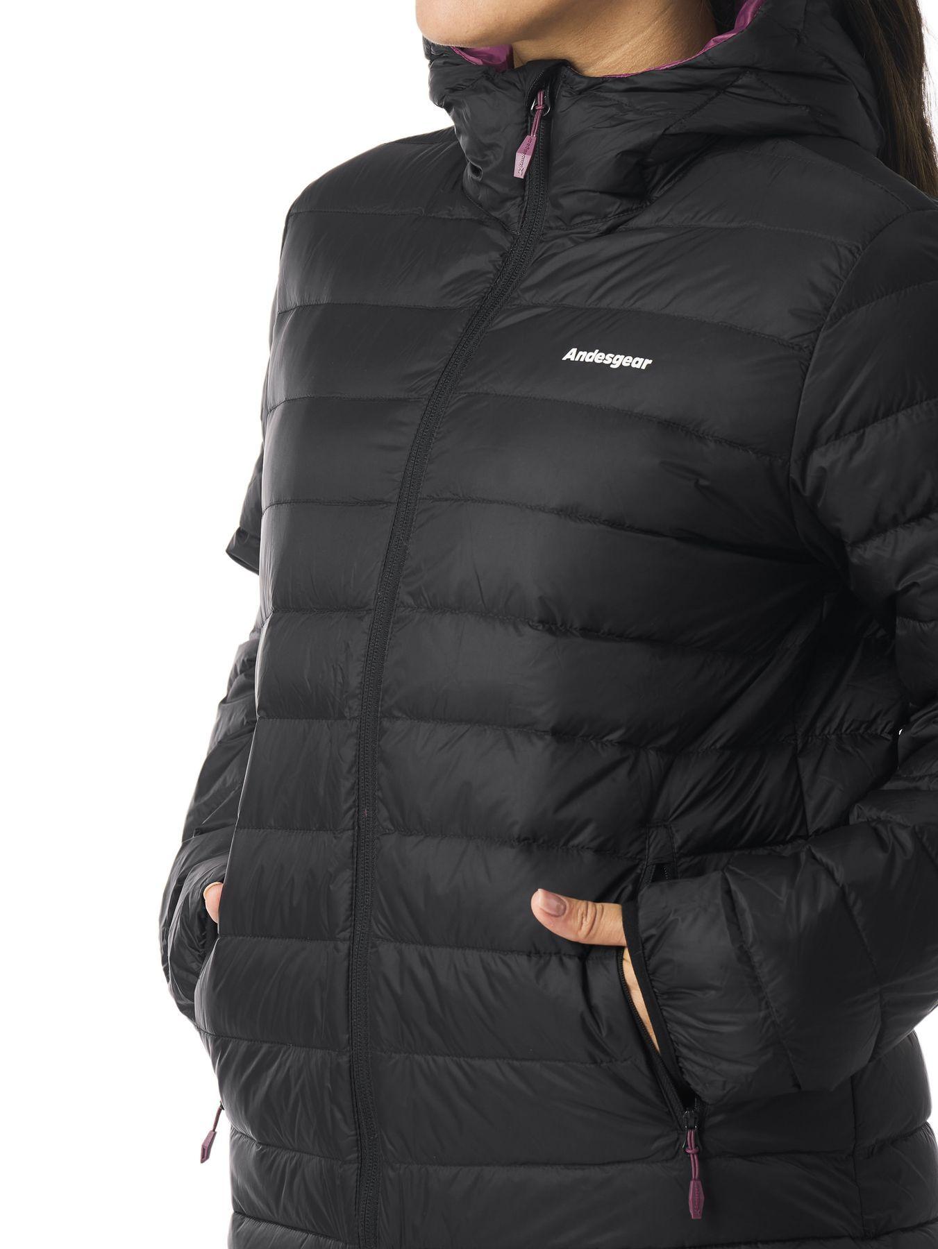 Chaquetas Andesgear Mujer Cucao Hoody Negro-4