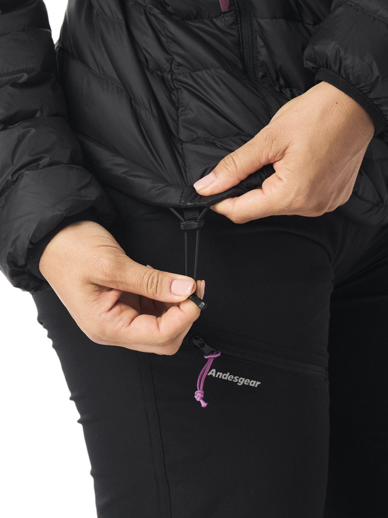 Chaquetas Andesgear Mujer Cucao Hoody Negro-7