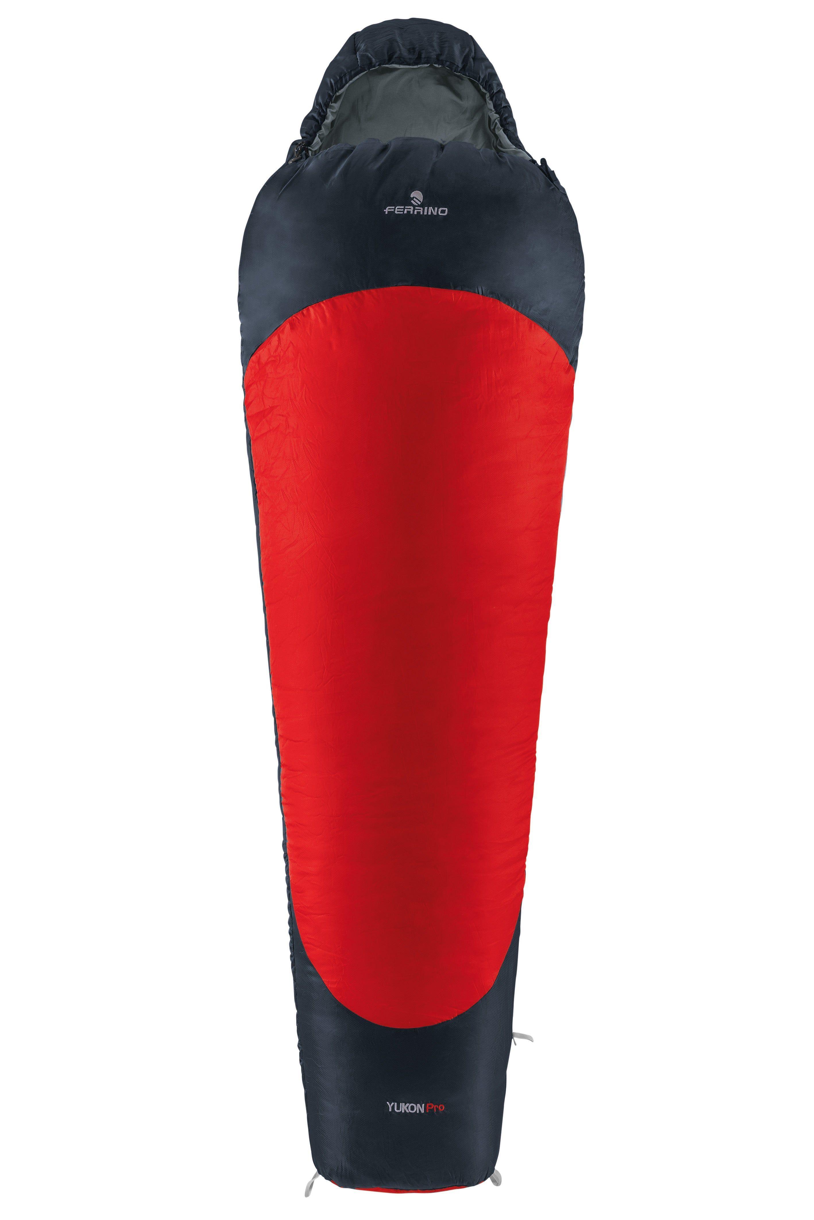 Saco De Dormir Ferrino Yukon Pro 0°C Rojo - Izquierdo-0