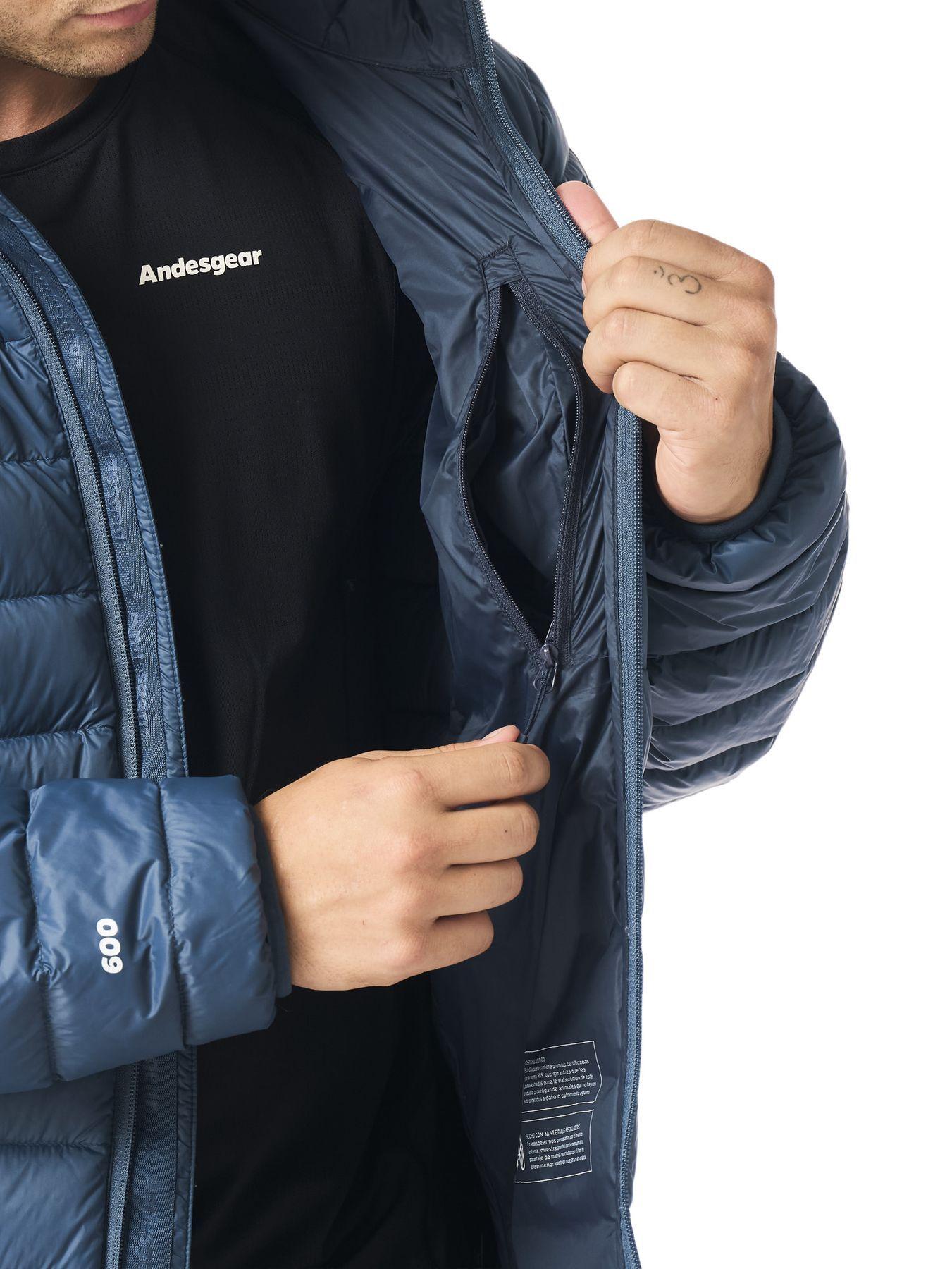 Chaquetas Andesgear Hombre Cucao Hoody Azul-7