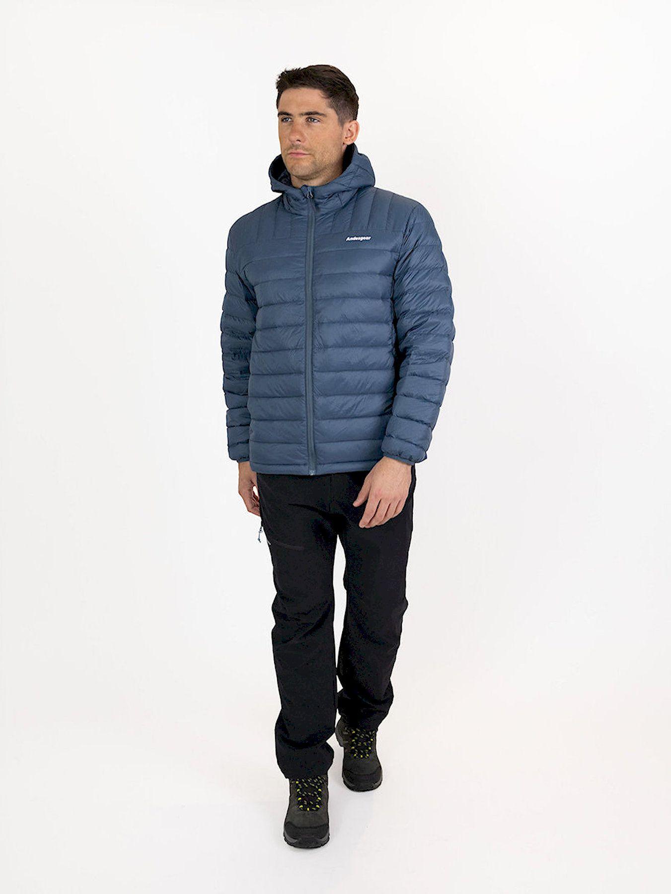 Chaquetas Andesgear Hombre Cucao Hoody Azul-4