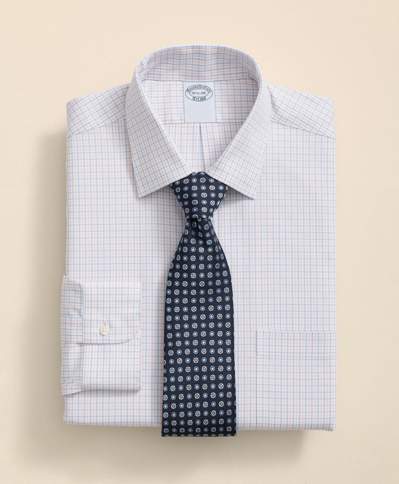 Camisa Brooks Brothers Hombre Chk- June Naranja-0