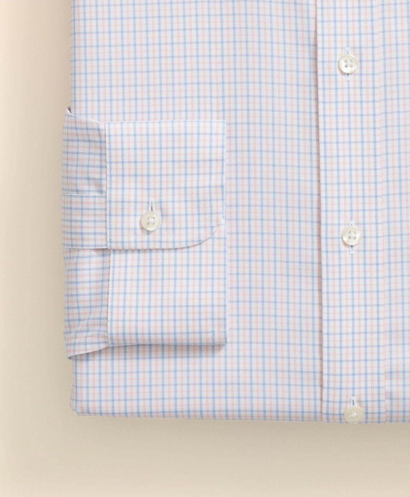 Camisa Brooks Brothers Hombre Chk- June Naranja-3
