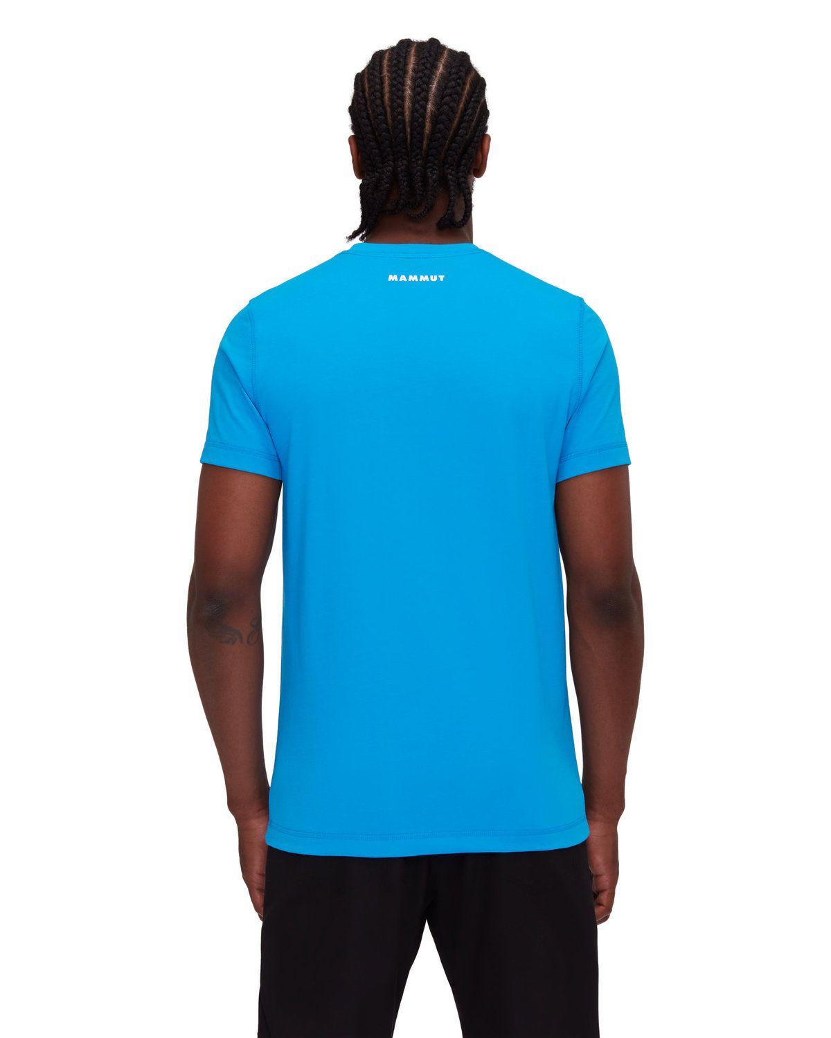 Polera Mammut Hombre Core Logo Celeste-2