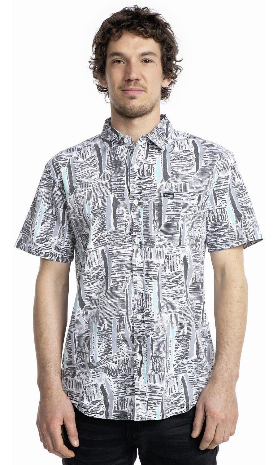 Camisa Stoked Hombre Bacalo Gris-0