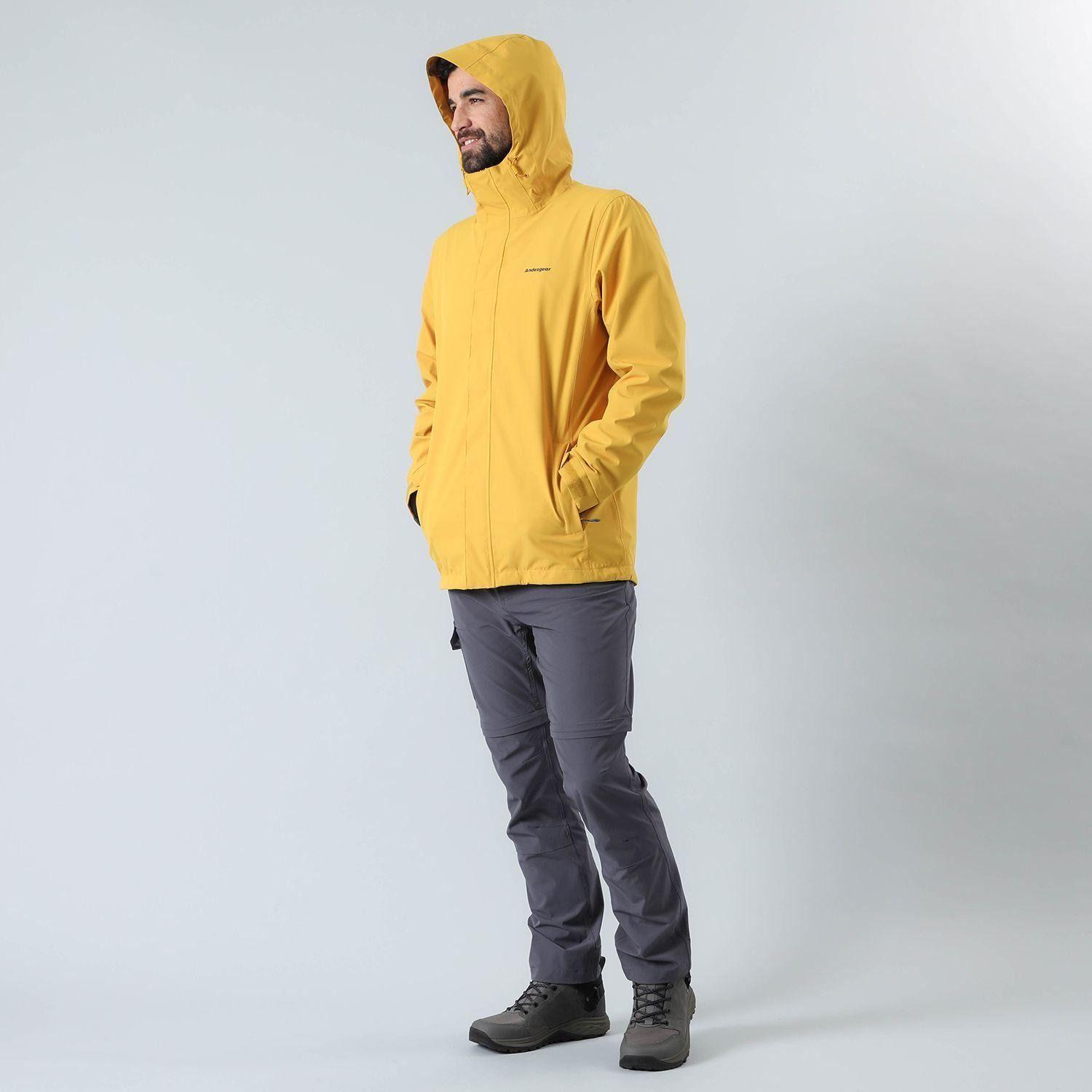 Chaqueta Andesgear Hombre Impermeable Pumalín Amarillo-2