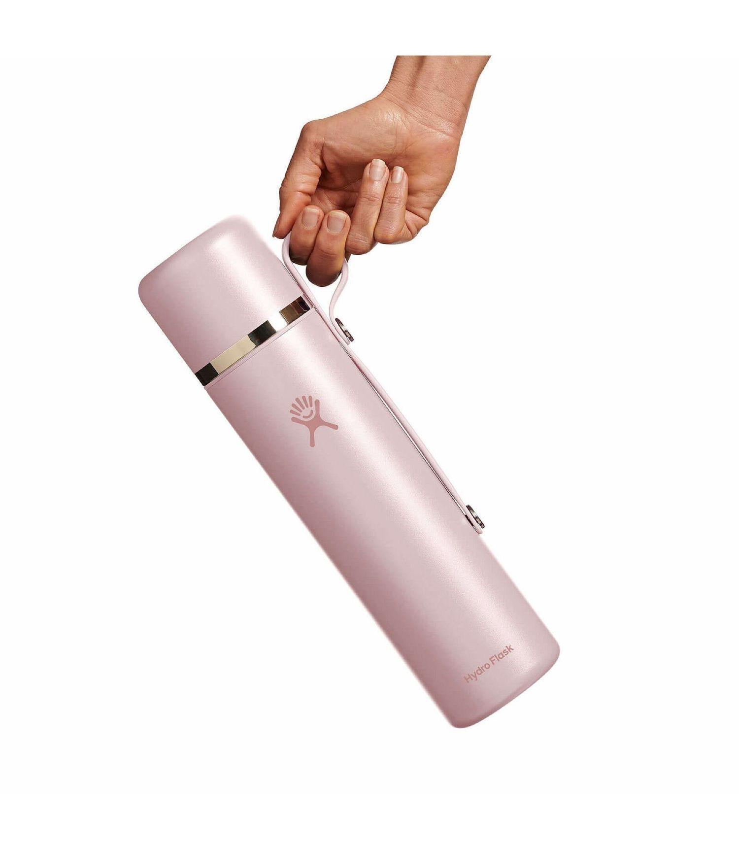 Termo Hydroflask Hot Flask & Cup 1.06L Rosado-4