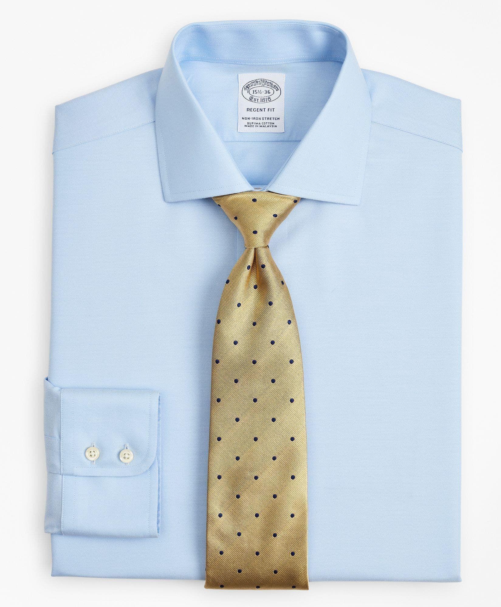 Camisa Cotton Regular Non-Iroon Celeste-0