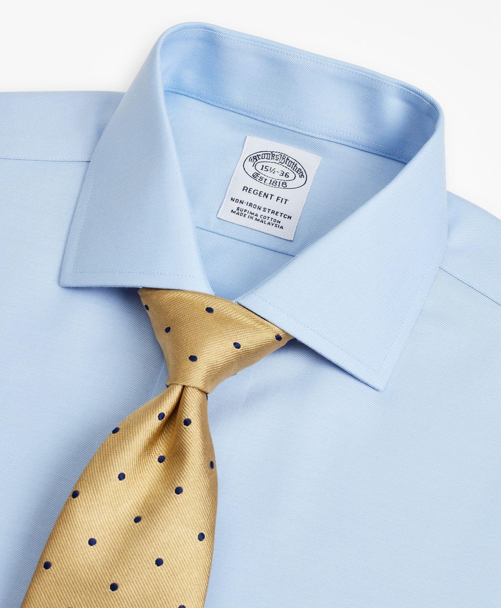 Camisa Cotton Regular Non-Iroon Celeste-3
