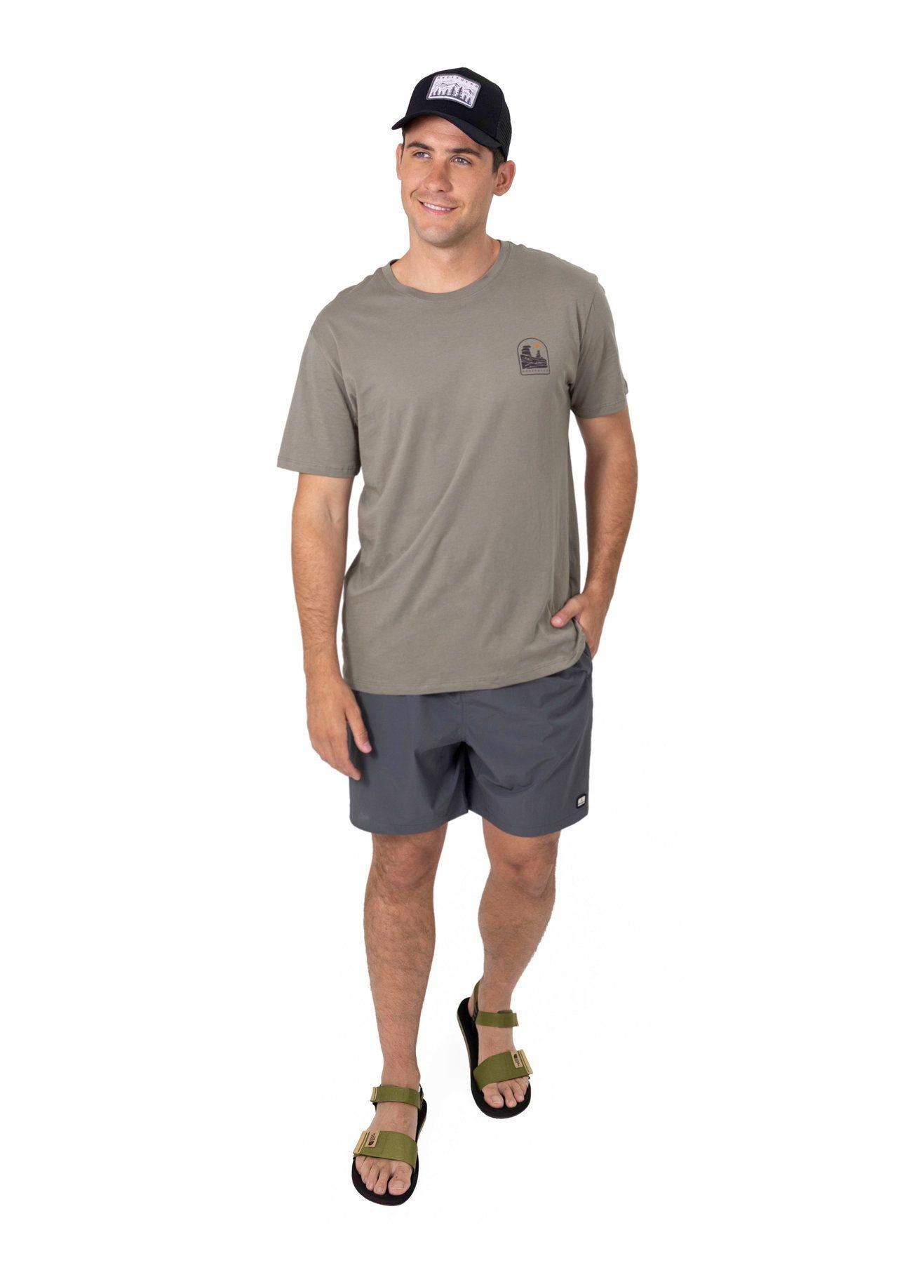 Polera Andesgear Hombre Logo Gris V26-4