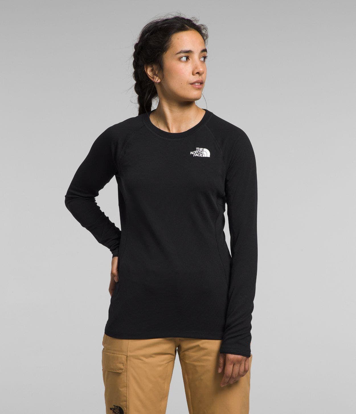 Primera Capa Mujer The North Face Fd Pro 160 Crew Negro-0