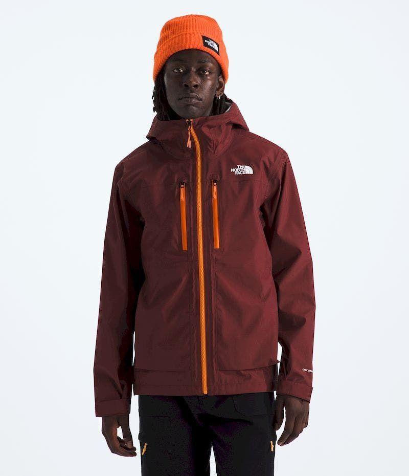 Chaqueta The North Face Hombre Impermeable Terrain Vista 3L Pro Rojo-0