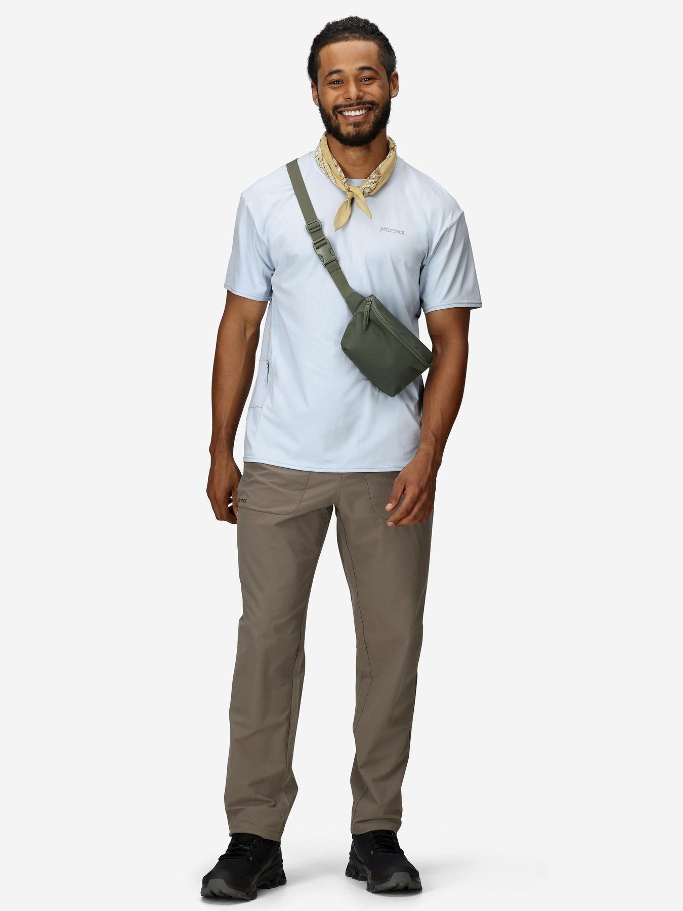 Polera Marmot Hombre Arex Upf50 Cress Blanco-2