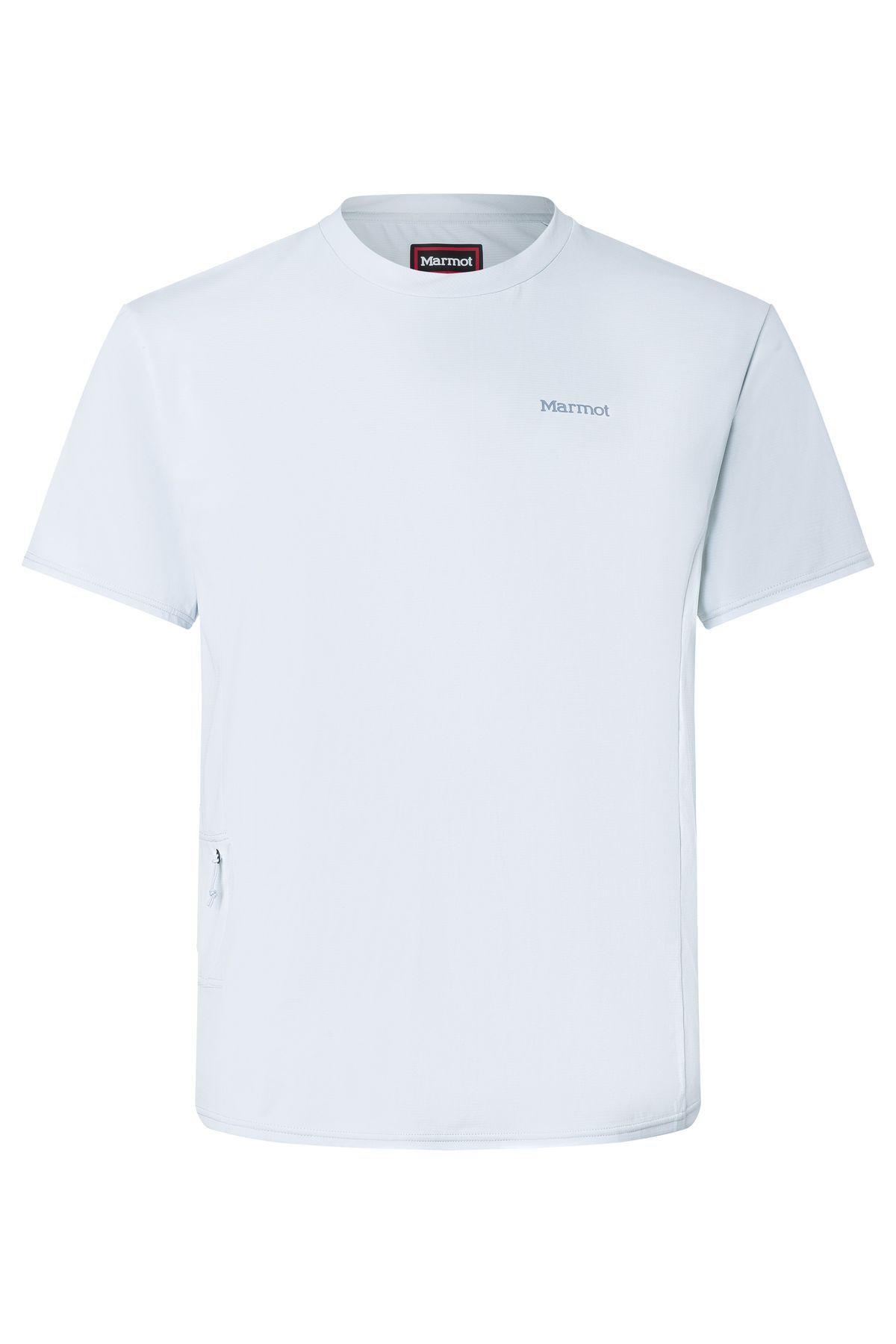 Polera Marmot Hombre Arex Upf50 Cress Blanco-3