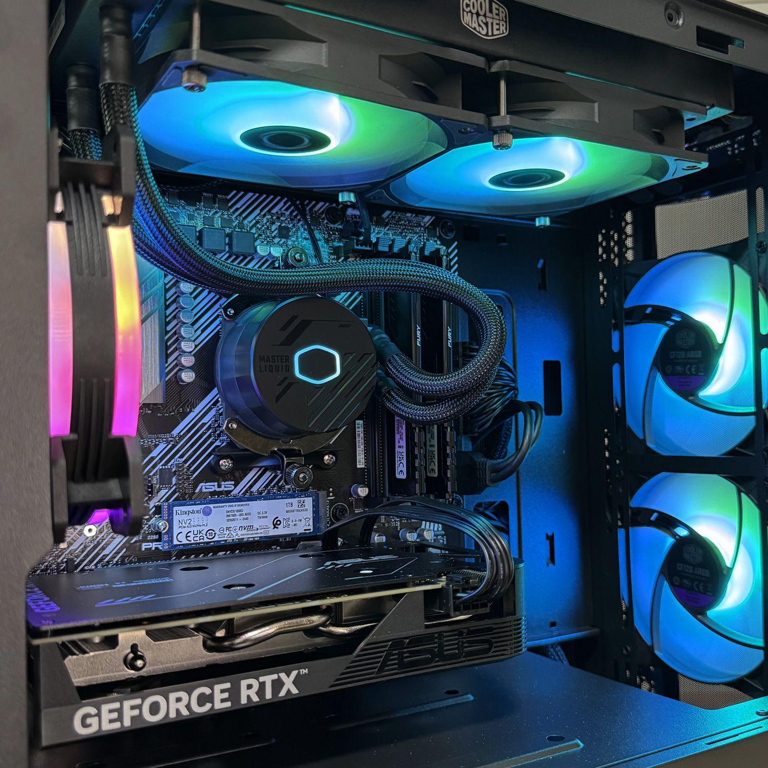 PC Gamer Intel i7 14700F 20-core + B760 WIFI + 32GB DDR5 + RTX 4070 TI SUPER 16G | PCP387-4