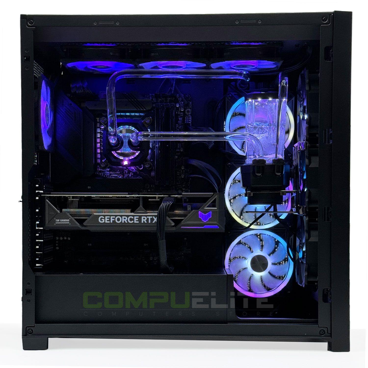 PC ELITE Intel i9 14900KF 24-Core + Custom Cooling + 128GB DDR5 + RTX 5090 32G | PCE265-0