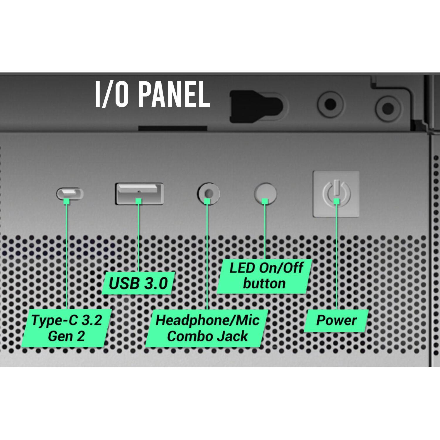 PC Gamer Amd Ryzen 5 5600X 6-Core + 16GB DDR4 + RX 7600 8GB | PCP741-6