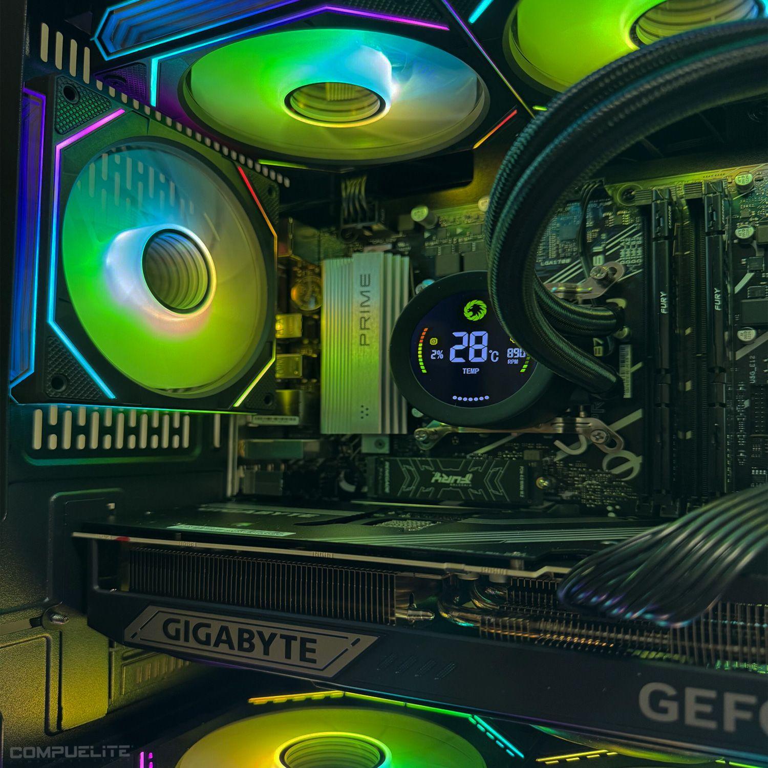 PC Gamer PBA Intel i5 12400F 6-core + B760 WIFI+BT + 32GB DDR5 + RTX 4060 8GB | PCP480-3