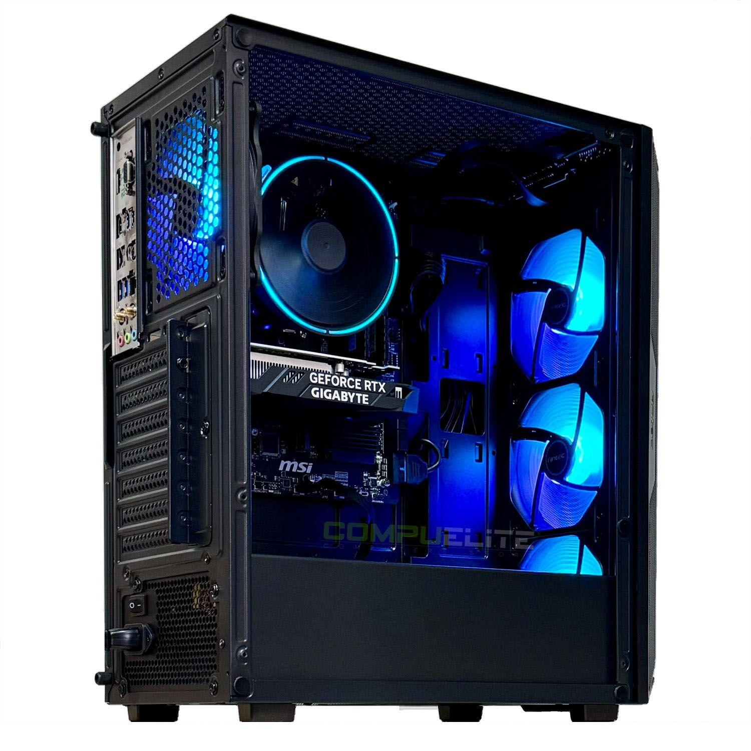 PC Gamer Intel i7 14700F 20-Core + 16GB + RX 7600 8GB | PCB396-2