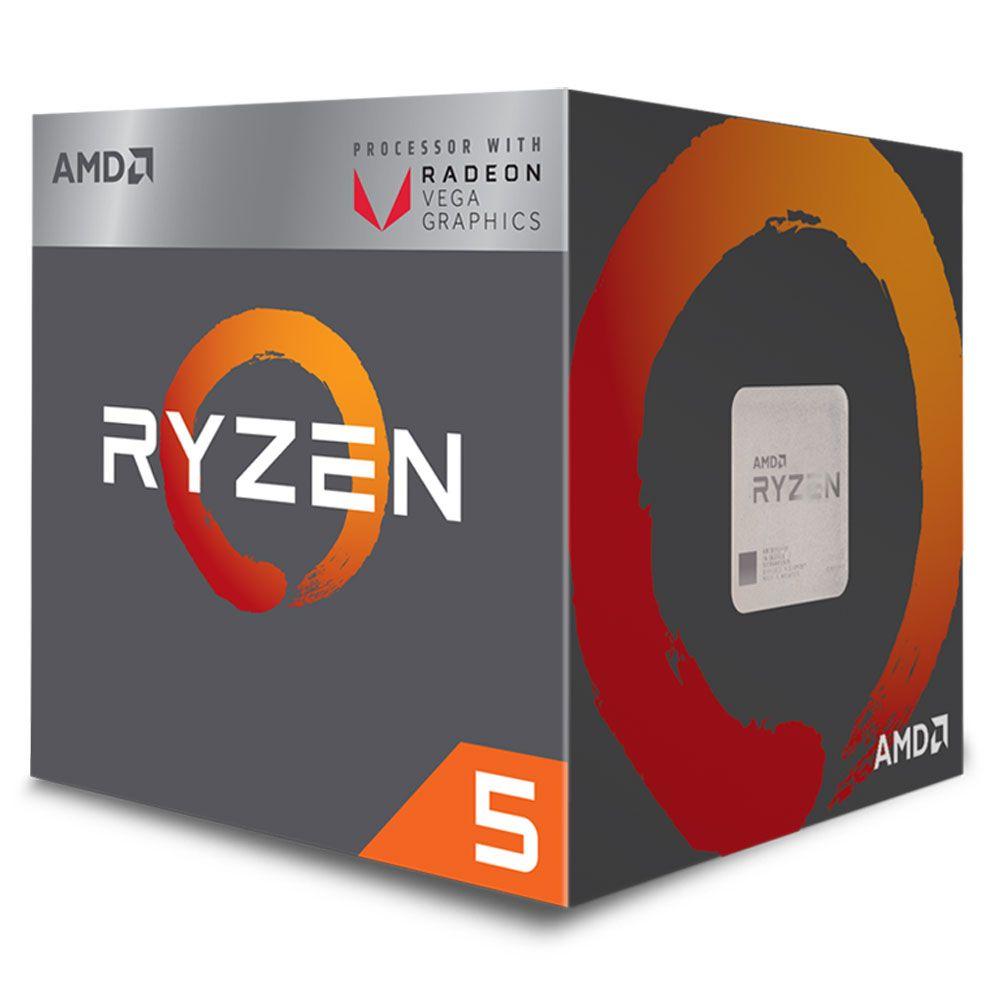 Pc Slim Armado Amd Ryzen 5 4600g 6-core + Radeon + 8gb + Ssd | PCH171-1
