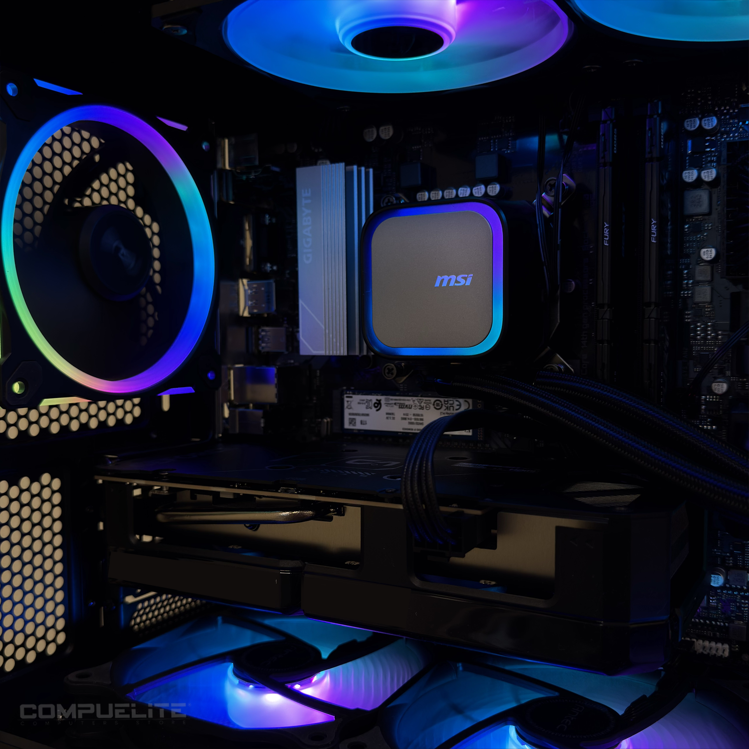 PC Gamer PBA Amd Ryzen 7 5700X 8-Core + 16GB + RX 7600 8GB | PCP613-5