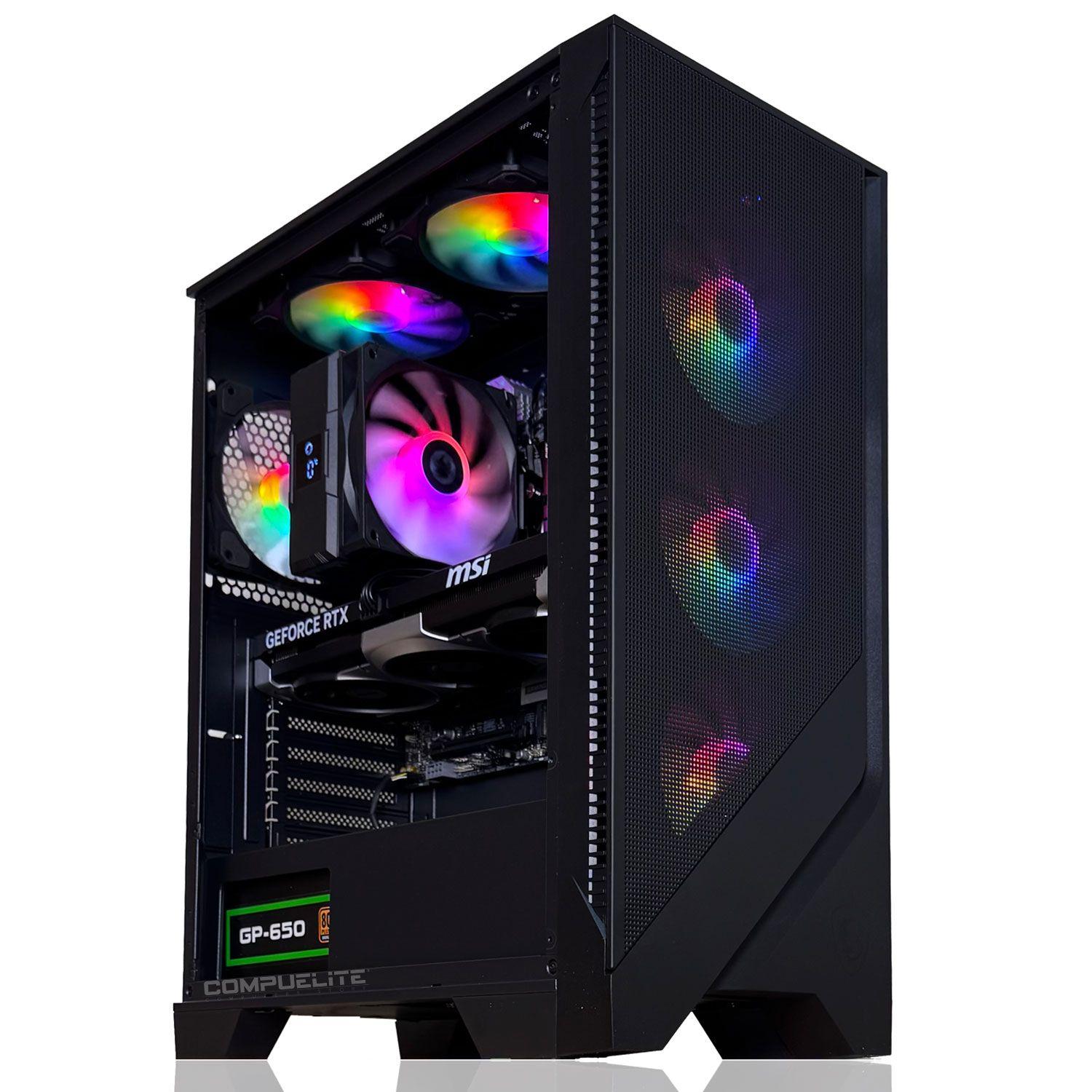 PC Gamer Intel i5 12400F 6-core + 32GB + RX 7600 8GB | PCP1024-0