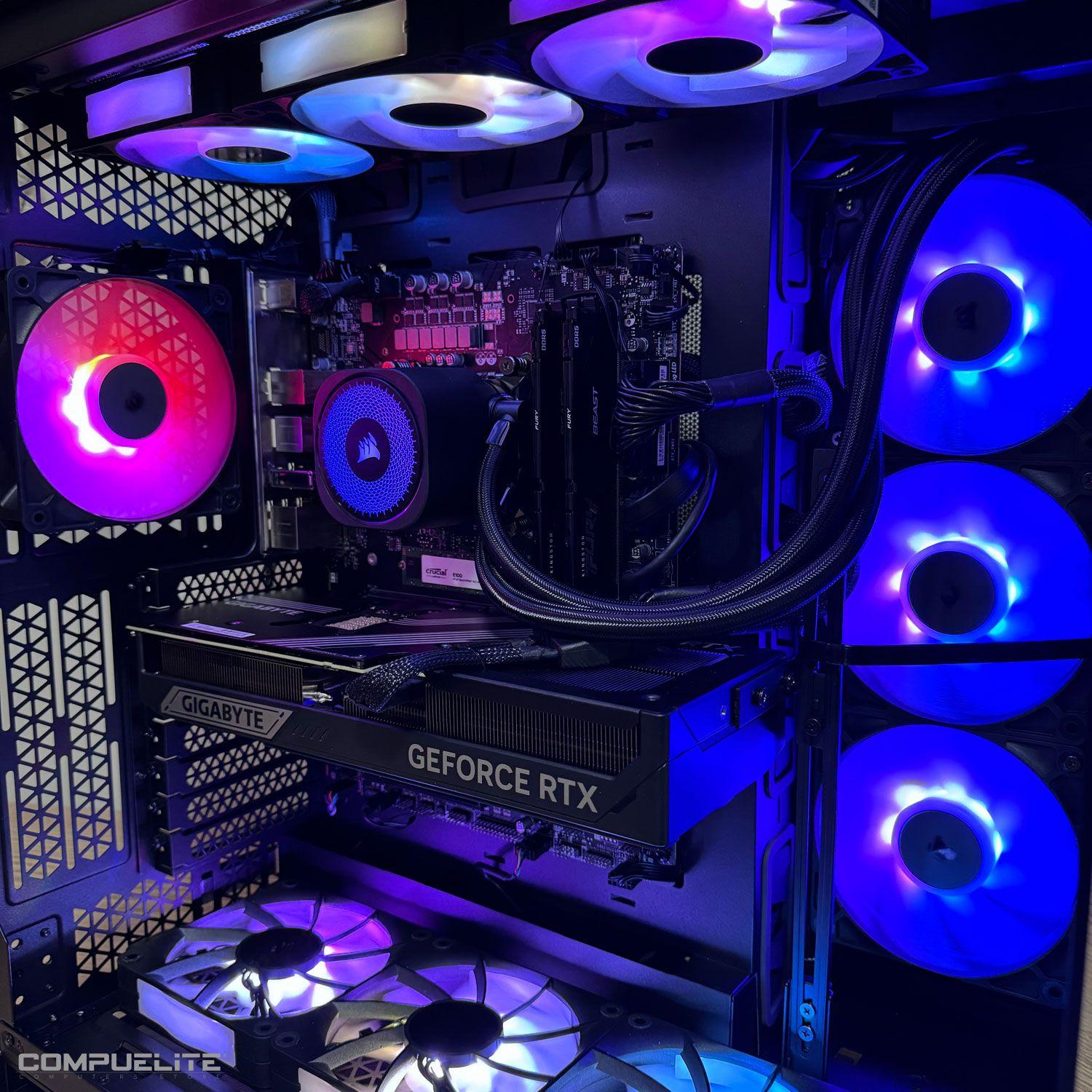 PC ELITE Intel Core Ultra 9 285KF 24-Core + 64GB DDR5 + RTX 5090 32GB-4