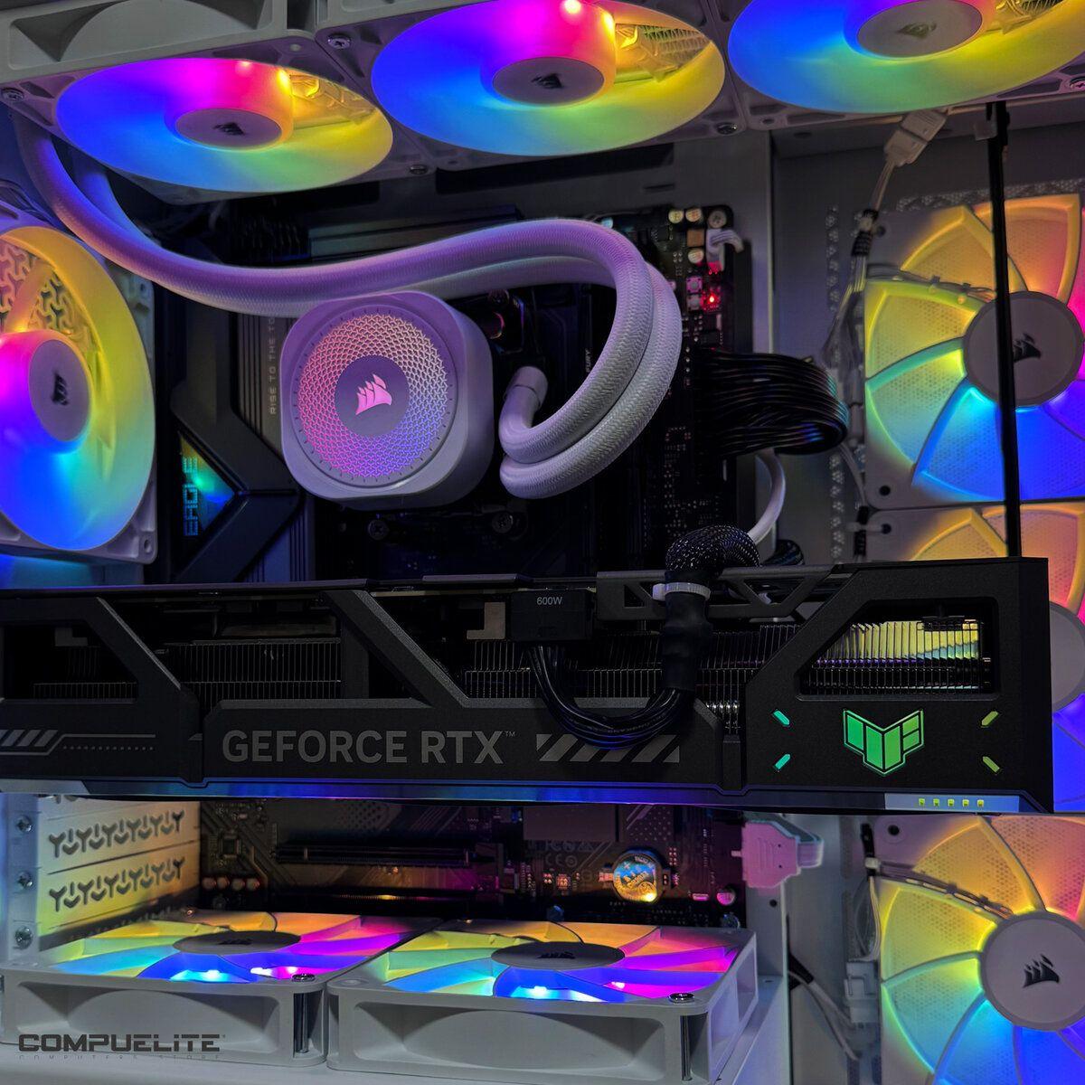 PC ELITE Amd Ryzen 7 9700X 8-Core + 32GB + RTX 5090 32GB | PCE370-5