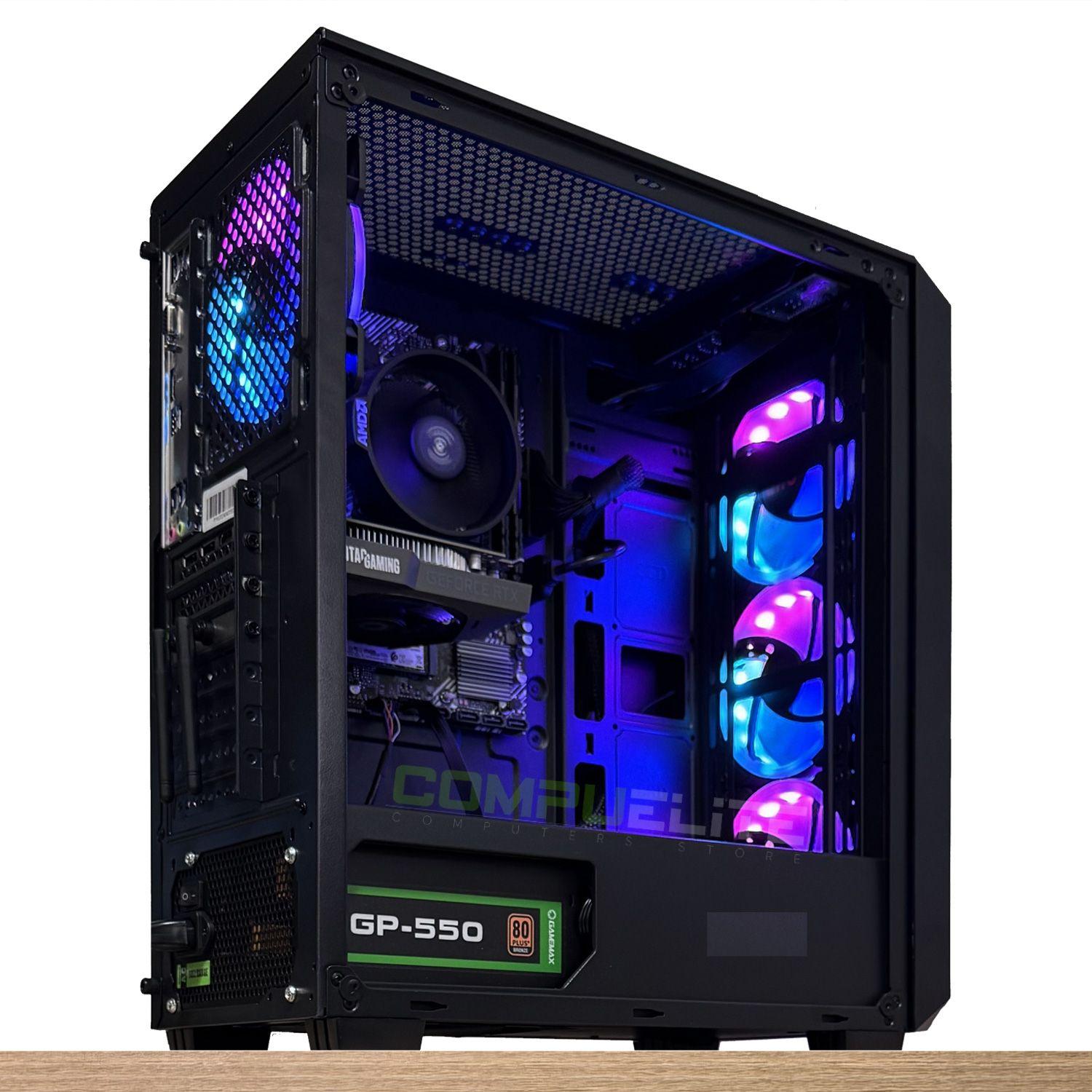 PC Gamer Amd Ryzen 5 5600X 6-Core + A520 WIFI + 16GB DDR4 + RTX 4060 TI 8GB | PCB269-2