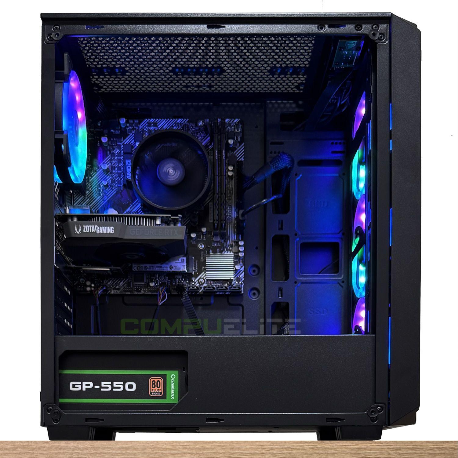 PC Gamer Amd Ryzen 5 5600X 6-Core + A520 WIFI + 16GB DDR4 + RTX 4060 TI 8GB | PCB269-3