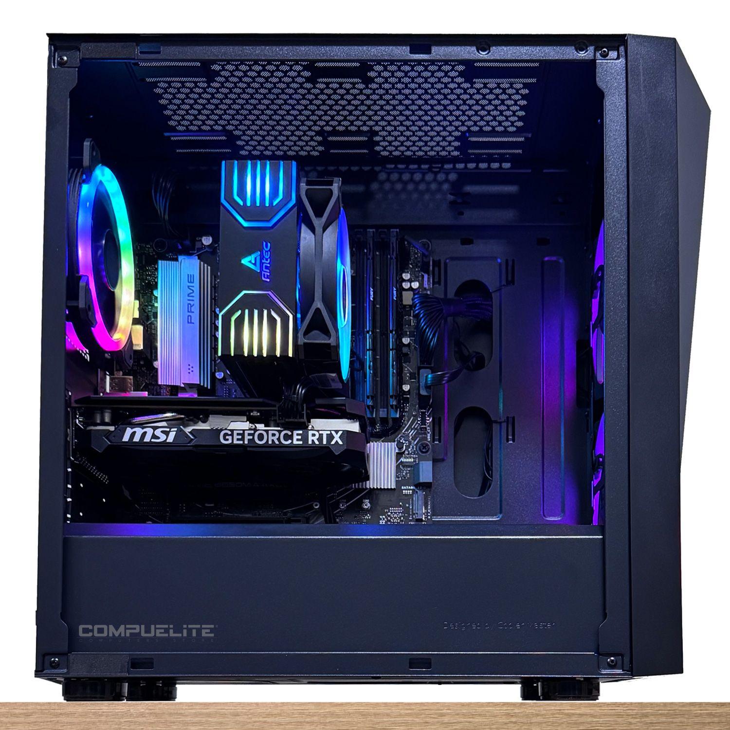 PC Gamer Amd Ryzen 5 5600X 6-Core + B550 WIFI + 16GB DDR4 + RTX 4060 Ti 8GB | PCP332-3