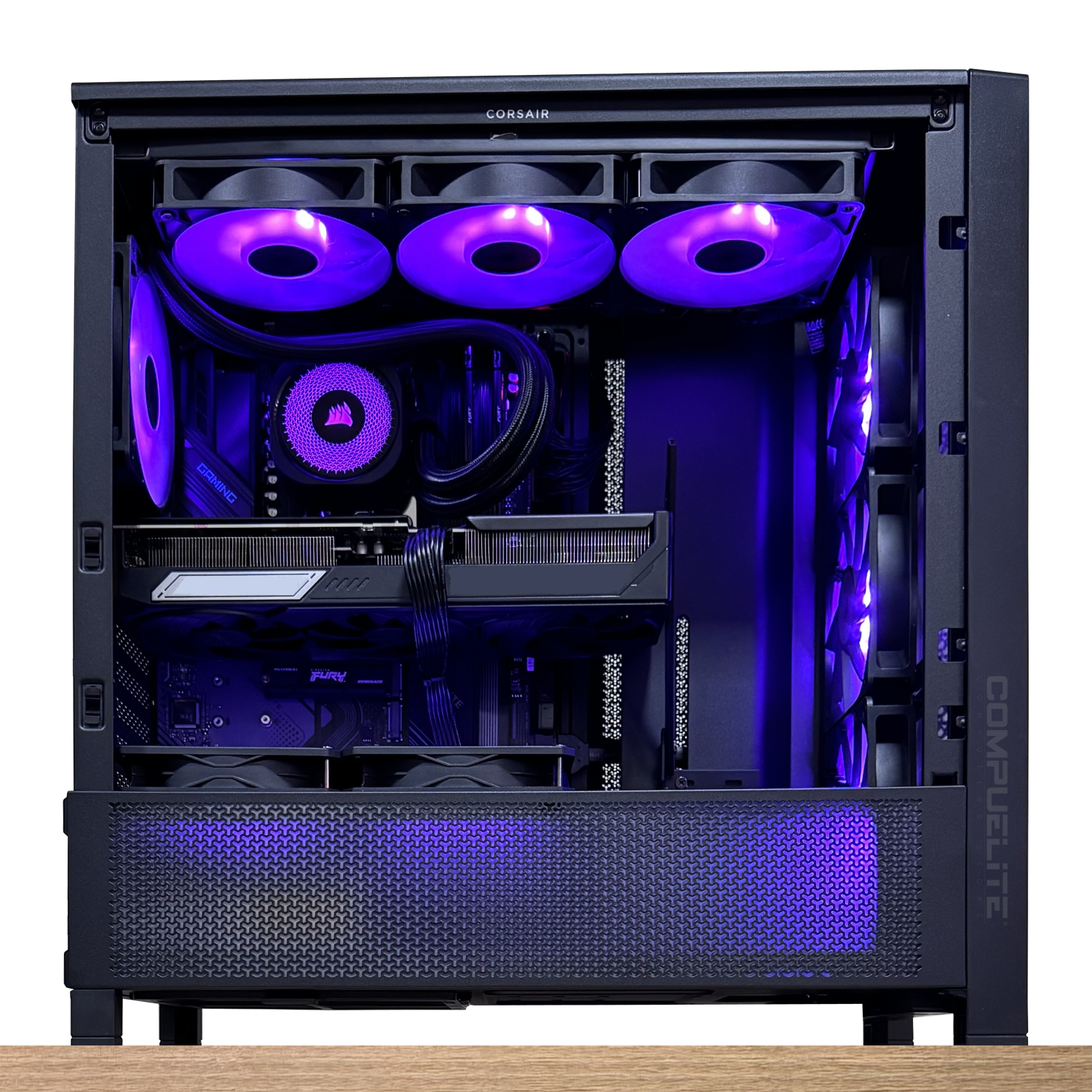 PC ELITE Intel i9 14900KF 24-Core + 64GB + RTX 5060 Ti 16GB | PCE608-2