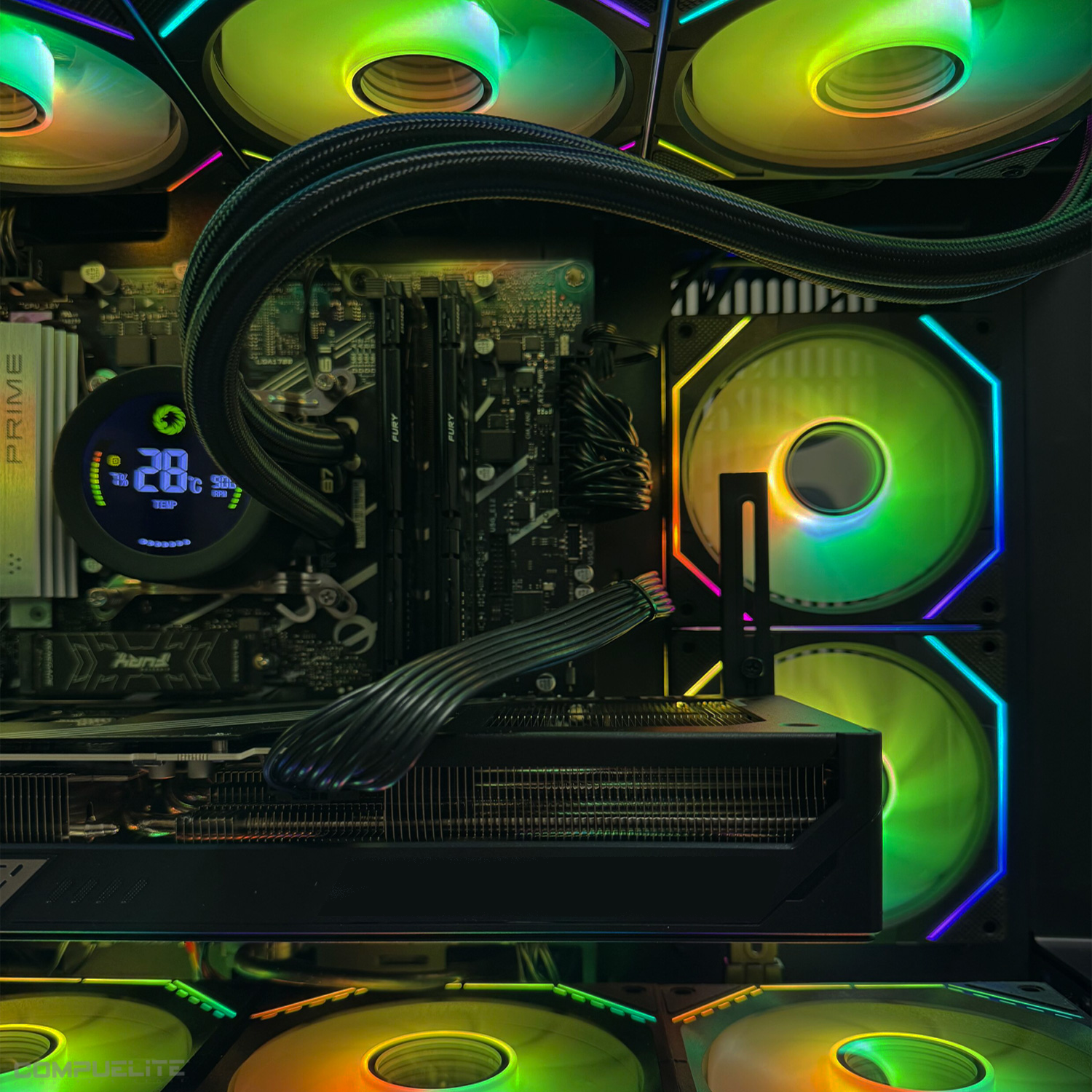 PC Gamer Amd Ryzen 7 9700X 8-Core + 32GB DDR5 + RTX 5060 Ti 8GB-4