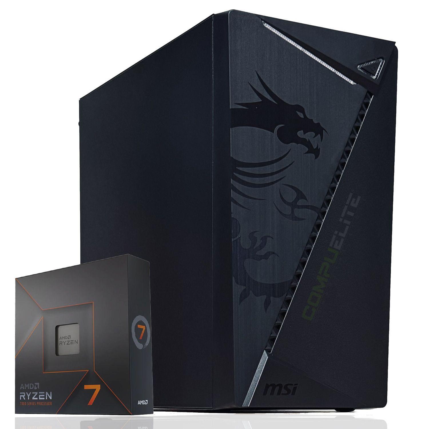 PC Armado Amd Ryzen 7 8700G 8-Core + Radeon + A620 + WIFI + 32GB DDR5 + SSD 1TB | PCH204-0