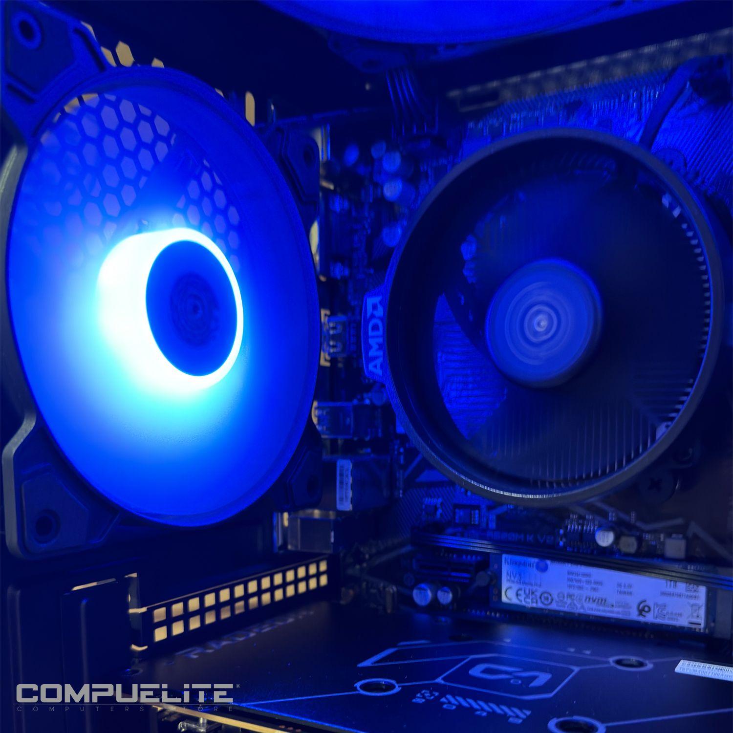 PC Gamer Intel i5 12400F 6-Core + H610 WIFI + 16GB DDR5 + SSD 1TB + RTX 4060 8GB | PCB250-4