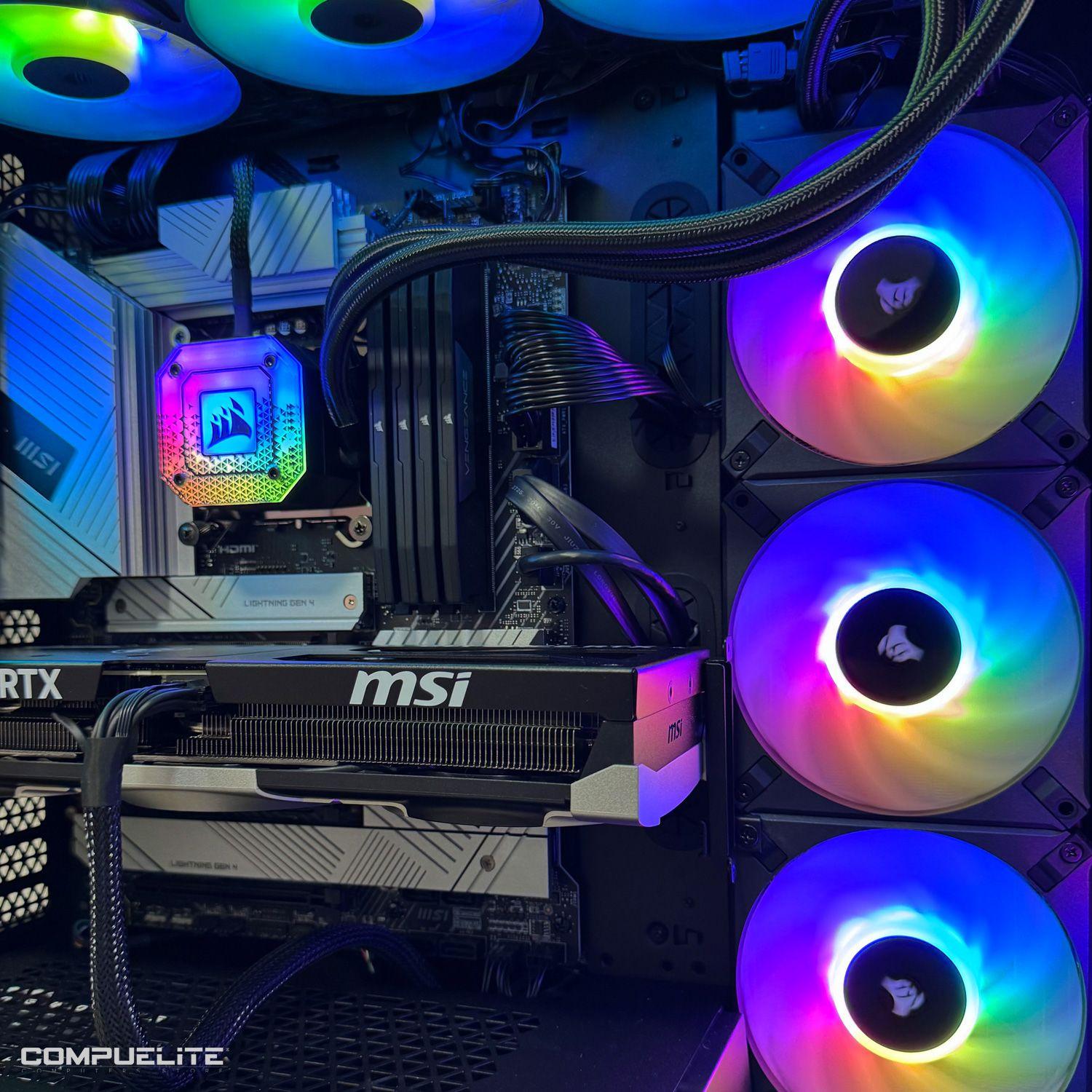 PC ELITE Amd Ryzen 7 9800X3D 8-Core + 64GB DDR5 + RTX 5080 16GB | PCE457-4