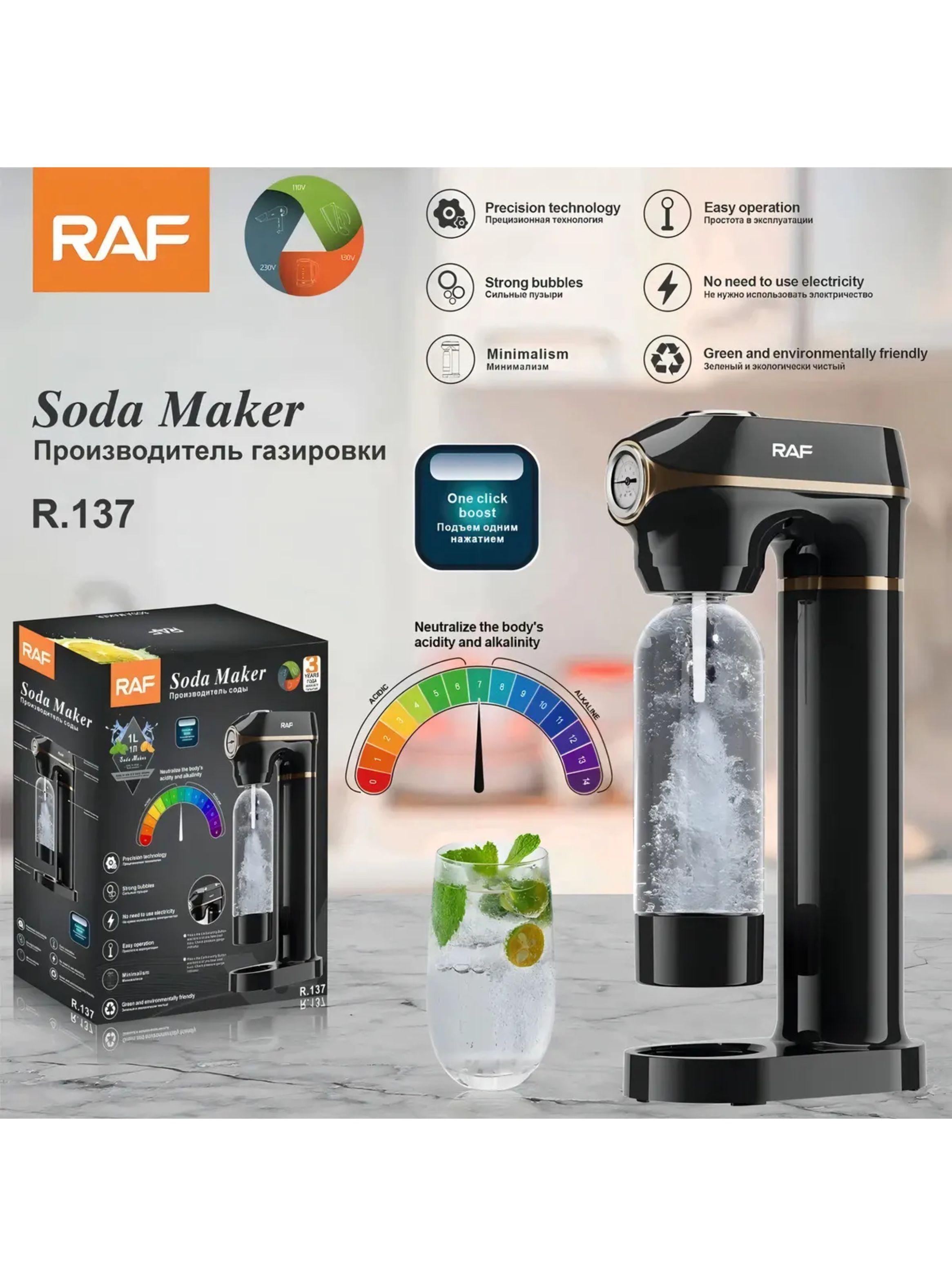 M quina para Gasificar Agua Raf R137 1ltr Autom tica-3