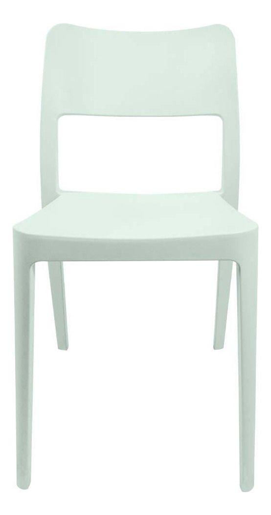 Silla Plástica Minimal Menta Dvp-2