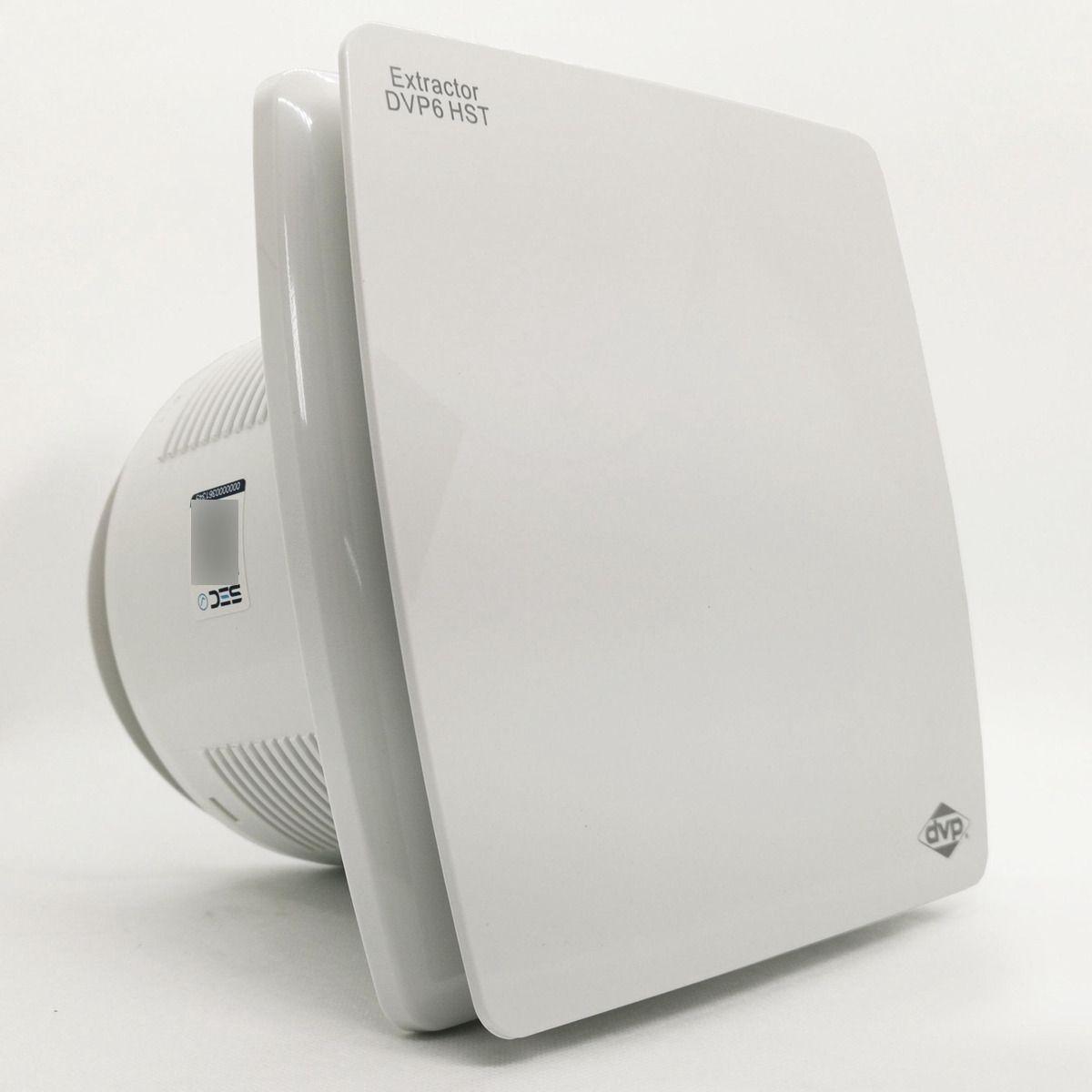 Extractor Aire 6 Pulgadas 240m3/h 18w Con Sensor Y Timer-0
