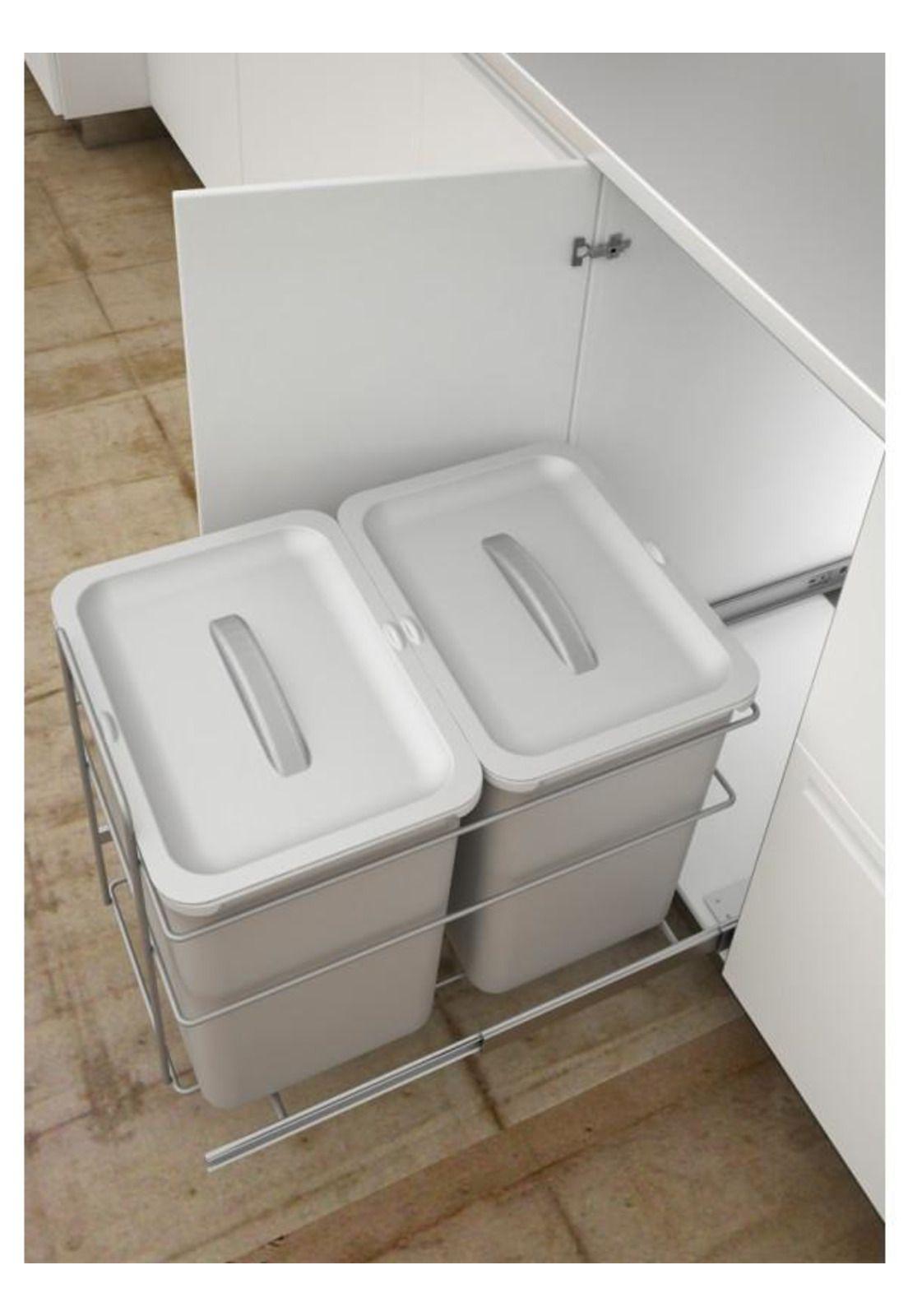 Basurero doble 32LTS gris-1