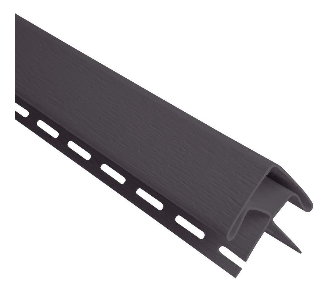 Esquinero Exterior Siding Pvc 50mm Antracita 3mts Dvp-1