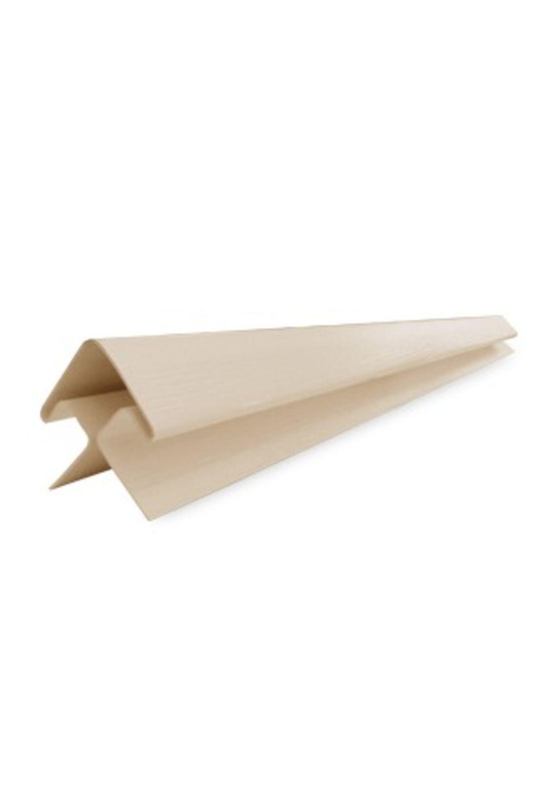 Esquinero Exterior Siding Pvc 50mm Beige 3mts Dvp-0