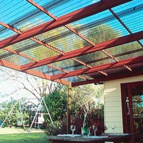 Policarbonato Ondulado 0,81x3,66mts 0,5mm Transparente Dvp-2