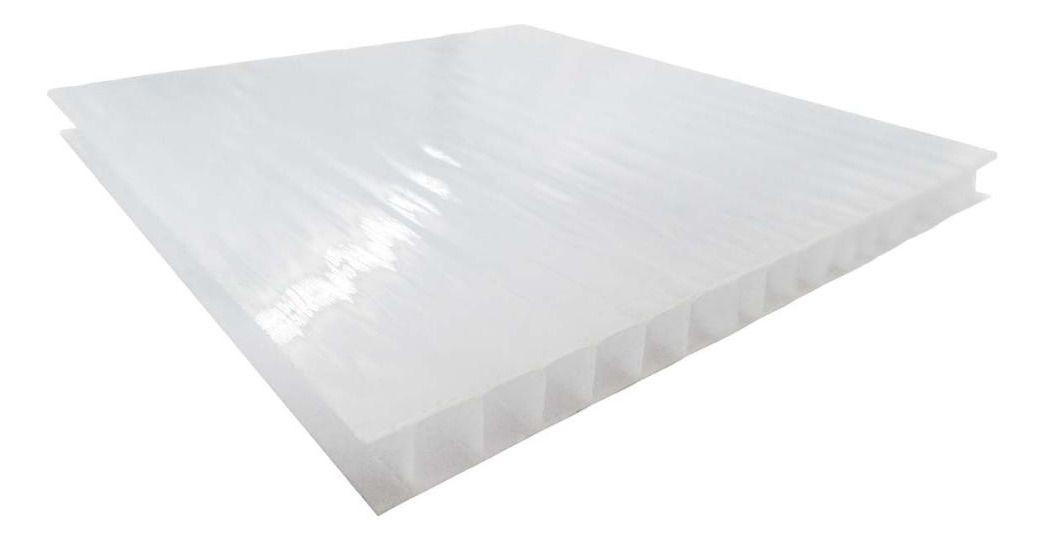 Policarbonato Alveolar 1050x2900x4mm Opal Dvp-0