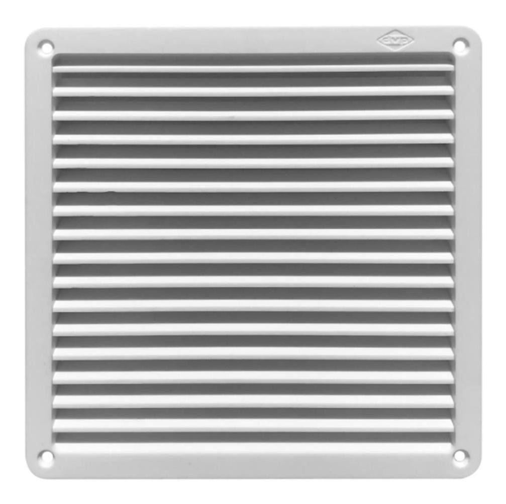 Celosía Ventilación Pvc C/pestaña 17x17cm Blanco 1un Dvp-0