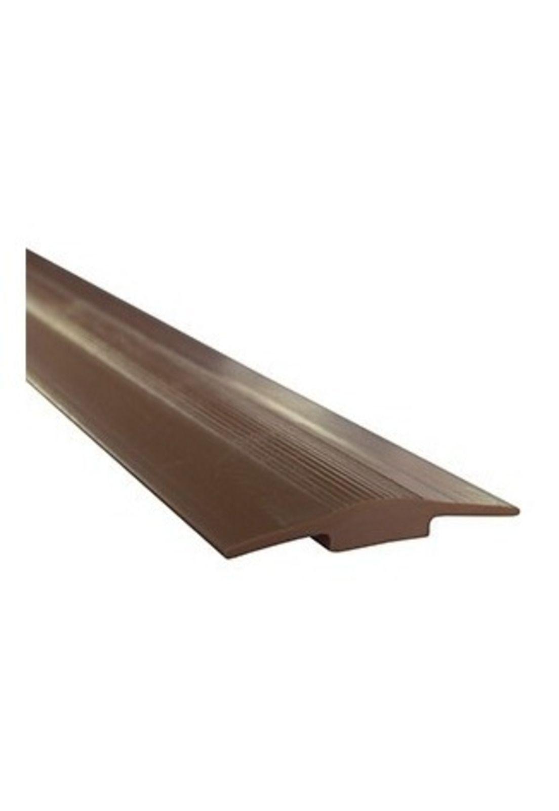 Cubrejunta Alfombra Plano 35x2mm 3mts Café DVP-0
